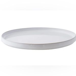 Adonde ¿adónde? France Large Stackable Ceramic Plate White